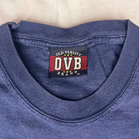 American T-Shirt Old Varsity Brand Patriotic - Picture 1 of 3